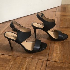 Michael Kors ankle strap heels, size 6